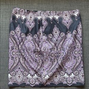 INC International Concepts lavendar and black Mini Pencil Skirt